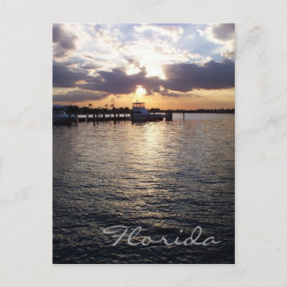 フロリダサンセットポストカード ポストカード