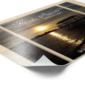 フロリダサンセット フォトプリント            (角)