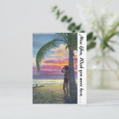 フロリダサンセット ポストカード (スタンド正面)
