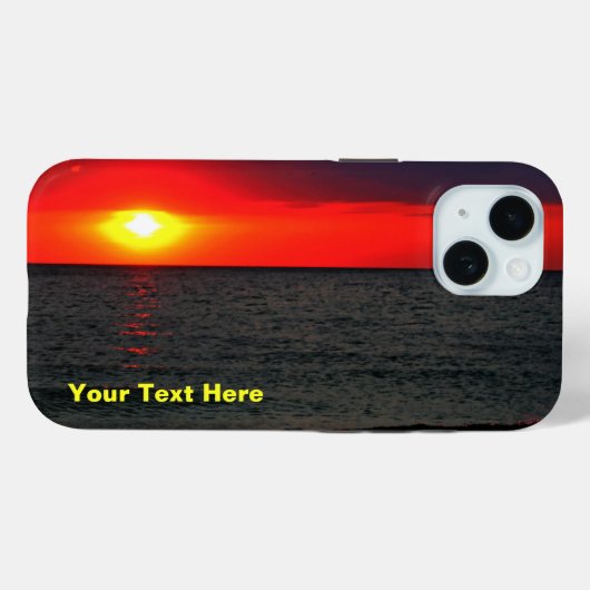 フロリダサンセット Case-Mate iPhoneケース (裏面 (横))