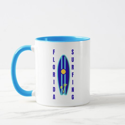 フロリダサーフィンコーヒーマグ マグカップ (左)