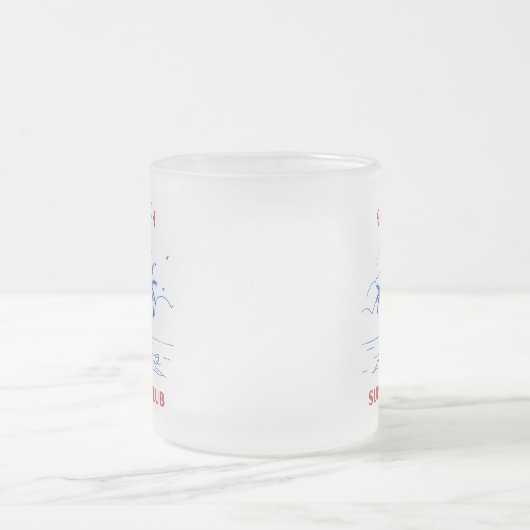 フロリダサーフフロストマグカップ フロストグラスマグカップ (中央)