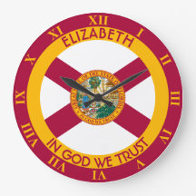 フロリダザサンシャイン州パーソナライズされた旗