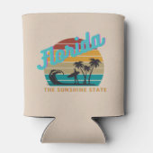 フロリダザサンシャイン州レトロサンセット 缶クーラー (裏面)