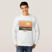 フロリダシーオーツサンライズ長袖シャツ Tシャツ (正面フル)
