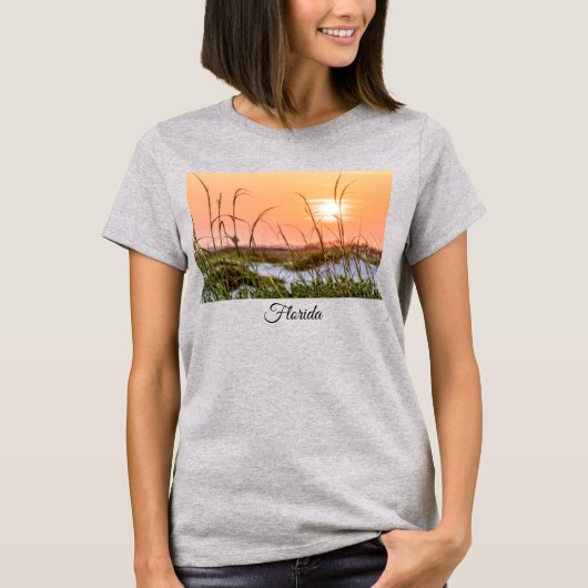 フロリダシーオーツサンライズTシャツ Tシャツ (正面)