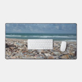 フロリダシーシェル大西洋海ビーチ写真 デスクマット (キーボード&マウス)