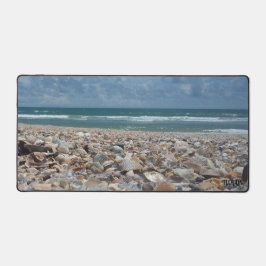 フロリダシーシェル大西洋海ビーチ写真 デスクマット