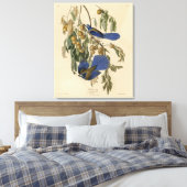 フロリダジェイ（スクラブ – ジェイ）オドゥボンのアメリカの鳥 キャンバスプリント (インサイチュ (寝室))