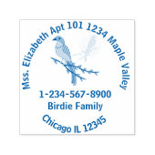 フロリダスクラブジェイ差出人住所自己インキングスタンプ セルフインキングスタンプ (デザイン)