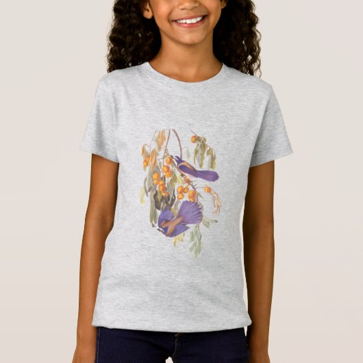 フロリダスクラブジェイAudubonオレンジの木 Tシャツ (正面)