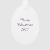 フロリダスクラブジェイAudubonオレンジツリー上の鳥ペア オーナメント (裏面)