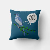 フロリダスクラブジェイMonogram Crest クッション (裏面)