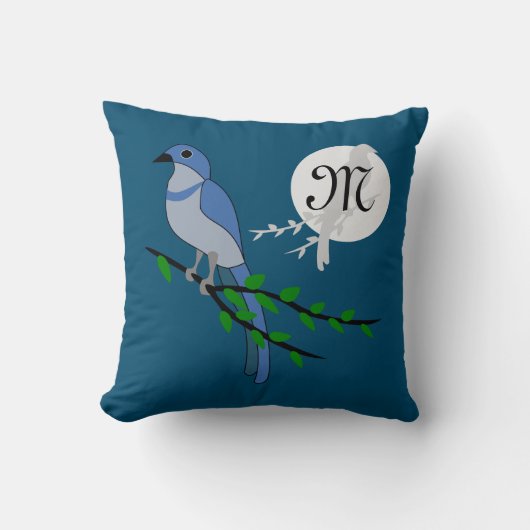 フロリダスクラブジェイMonogram Crest クッション (正面)