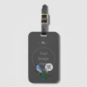 フロリダスクラブジェイMonogram Crest ラゲッジタグ (正面縦)