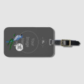 フロリダスクラブジェイMonogram Crest ラゲッジタグ (正面横)