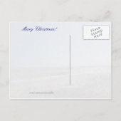 フロリダスノーウーマンクリスマスポストカード シーズンポストカード (裏面)