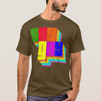 フロリダセーゲイLgbtゲイの権利  Tシャツ