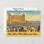 フロリダデイトナビーチ ポストカード (正面/裏面)