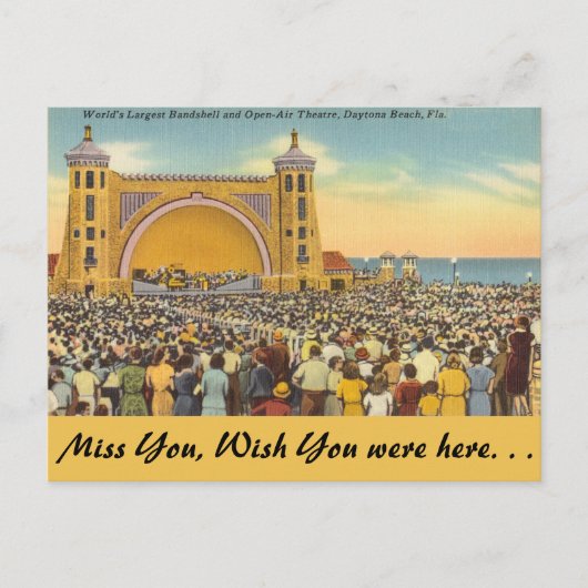 フロリダデイトナビーチ ポストカード (正面)