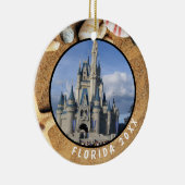 フロリダトラベルフォトオーナメント セラミックオーナメント (右)