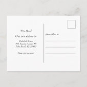 フロリダドリームポストカード ポストカード (裏面)