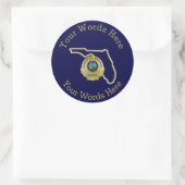 フロリダハイウェイパトロールカスタム ラウンドシール (バッグ)