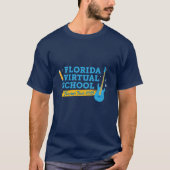 フロリダバーチャルスクール先生ツアー,海軍 Tシャツ (正面)