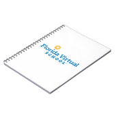 フロリダバーチャルスクール、ホワイトスパイラル ノートブック (左側)