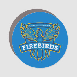 フロリダバーチャル高校ファイアバーズカーマグネット カーマグネット