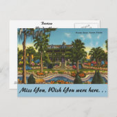 フロリダバートーハ疑問に思ウス ポストカード (正面/裏面)