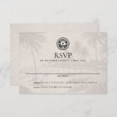 フロリダパスポ結婚ート 出欠カード (正面/裏面)