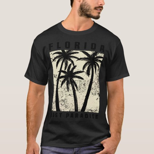 フロリダパラダイ失ったス Tシャツ (正面)