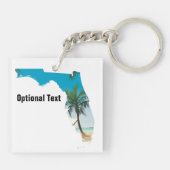 フロリダパームツリーズリサ キーホルダー (裏面)