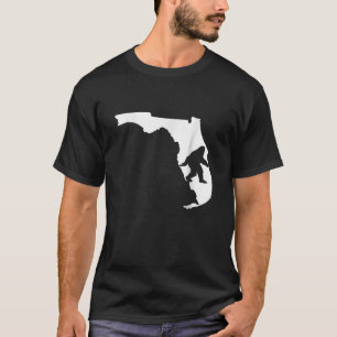 フロリダビッグフット州マップスカンクサルサスカッチ Tシャツ