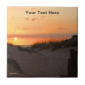 フロリダビーチサンセット タイル (正面)