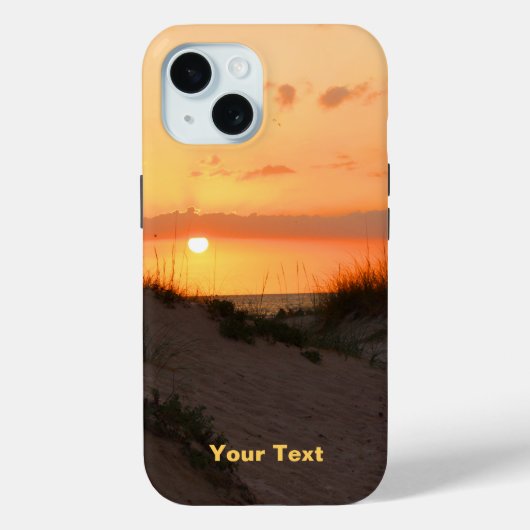フロリダビーチサンセット Case-Mate iPhoneケース (裏面)