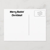 フロリダビーチパーティーサンタメリー – ロックンクリスマス シーズンポストカード (裏面)
