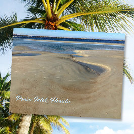 フロリダビーチポンスインレットウォーターウェイ写真 ポストカード