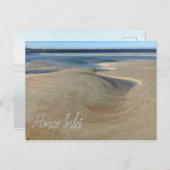 フロリダビーチポンスインレットウォーターウェイ写真 ポストカード (正面/裏面)