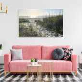 フロリダビーチ写真ココアビーチフロリダ キャンバスプリント (インサイチュ (リビング))