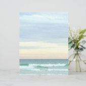 フロリダビーチ空白の両面結婚紙 (スタンド正面)