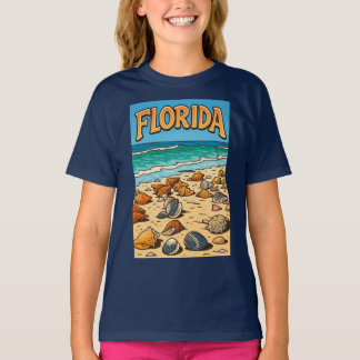 "フロリダビーチ" キッズTシャツ Tシャツ