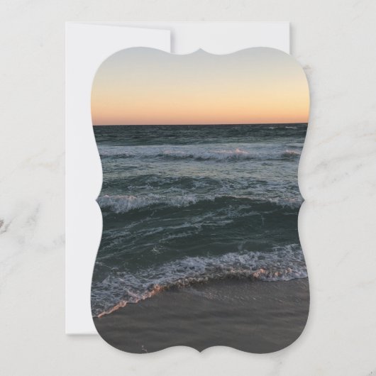 フロリダビーチ 招待状 (正面)