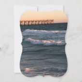 フロリダビーチ 招待状 (裏面)