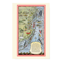 フロリダフィッシュ12x18ポスタープリント