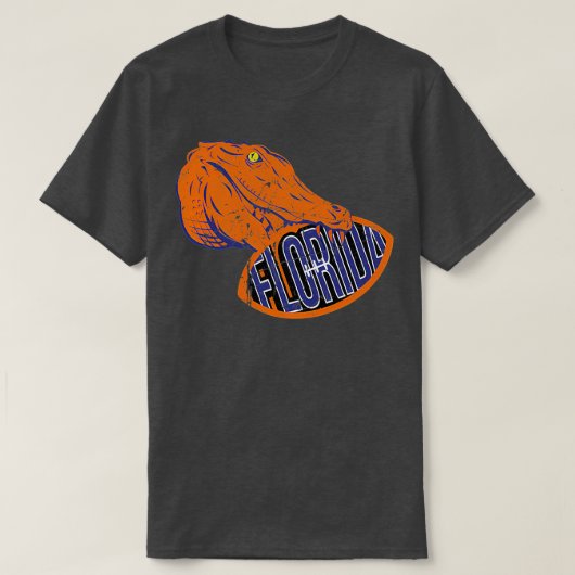 フロリダフロルファンゲーター州Tシャツ6 Tシャツ (デザイン正面)