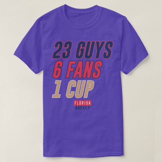 フロリダホッケー23男Tシャツ1 Tシャツ (デザイン正面)