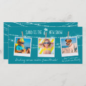 フロリダホリデーサンドは新しい雪の3フォトカード (正面/裏面)