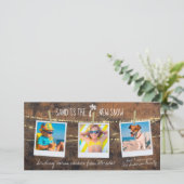 フロリダホリデーサンドは新しい雪の3フォトカード (スタンド正面)